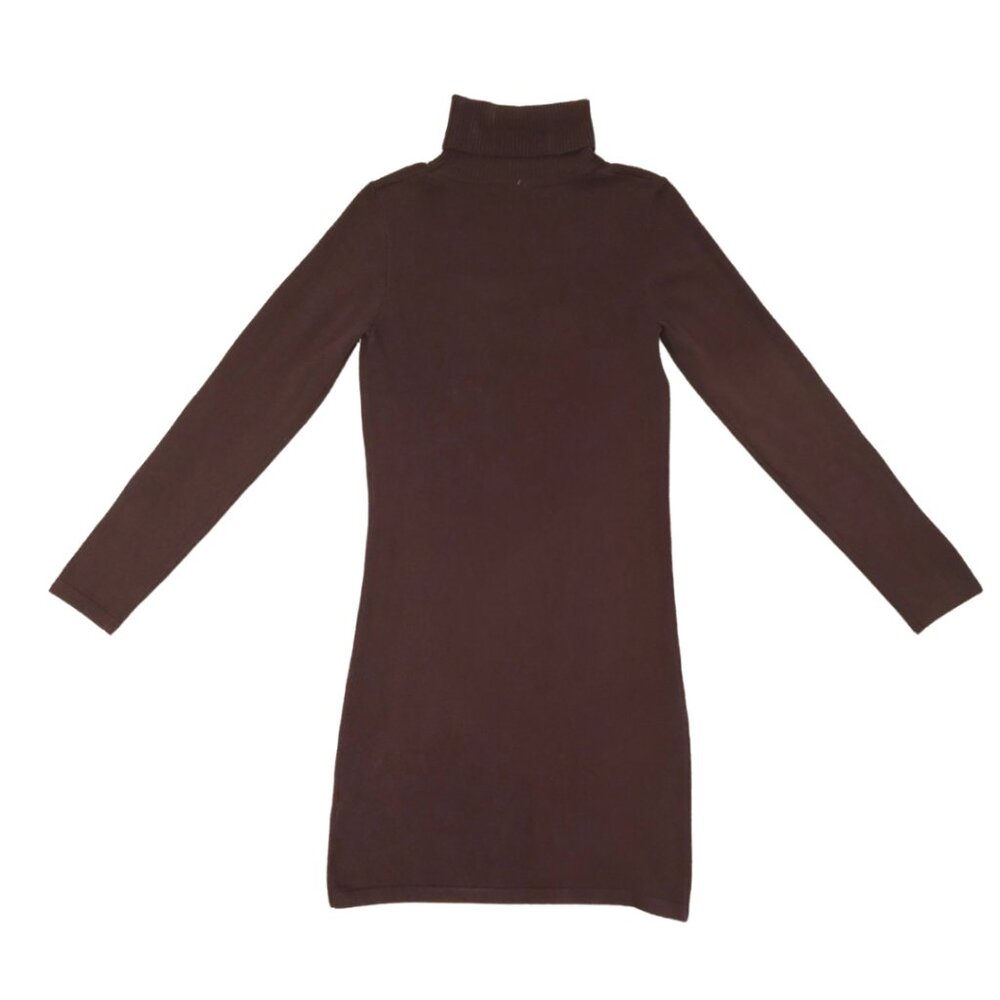 French Connection Woman Turtle Neck Mini Dress Size: L - Picture 3 of 7
